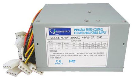 Блоки питания - Gembird CCC-PSU1B 300W