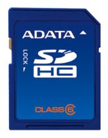 Карты памяти - A-DATA SDHC (Class 6) 4GB