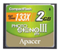 Карты памяти - Apacer Photo Steno Pro III CF 133X 2GB
