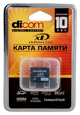 Карты памяти - Dicom XD-Picture Card 2Gb