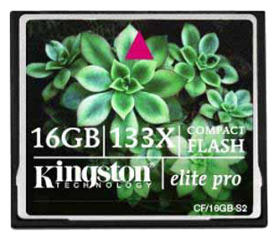 Карты памяти - Kingston CF/16GB-S2