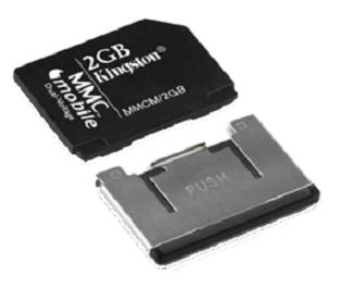 Карты памяти - Kingston MMCM/2GB