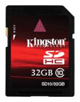 Карты памяти - Kingston SD10/32GB
