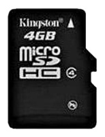 Карты памяти - Kingston SDC4/4GBSP