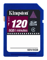 Карты памяти - Kingston SDV/8GB