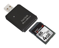 Карты памяти - Sandisk 4GB Extreme III SDHC Card