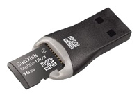 Карты памяти - Sandisk Mobile Ultra microSDHC 16GB