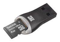 Карты памяти - Sandisk Mobile Ultra microSDHC 4GB
