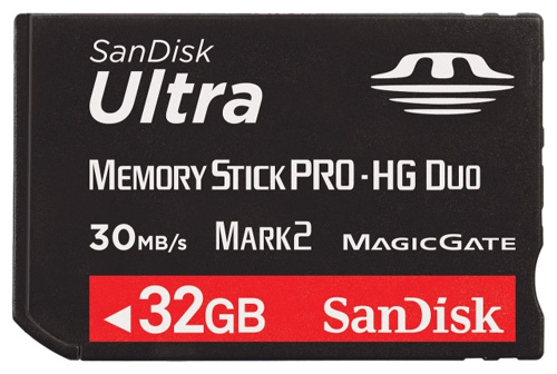 Карты памяти - Sandisk Ultra Memory Stick PRO-HG Duo 32GB