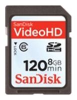 Карты памяти - Sandisk Video HD SDHC Class 6 8GB