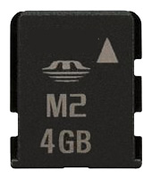 Карты памяти - Silicon Power MemoryStick Micro M2 4Gb