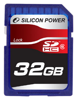 Карты памяти - Silicon Power SDHC Card 32GB Class 6