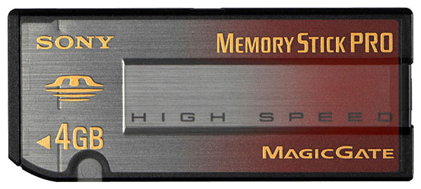 Карты памяти - Sony MSX-4GN