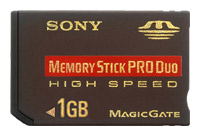 Карты памяти - Sony MSX-M1GN