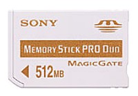 Карты памяти - Sony MSX-M512A