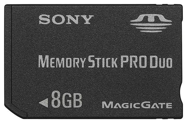 Карты памяти - Sony MSX-M8GS