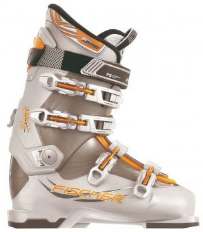 Ботинки горнолыжные - Fischer SOMA MX FIT 70 серебряный-серый-оранжевый (U71007)