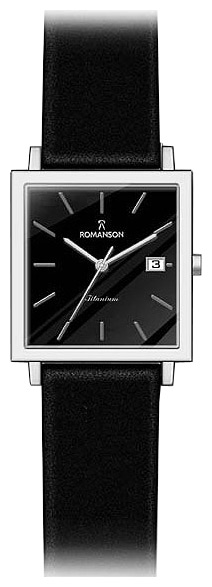 Наручные часы - Romanson DL2133SMW(BK)