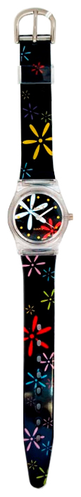 Наручные часы - Тик-Так H116-1 Черные цветы