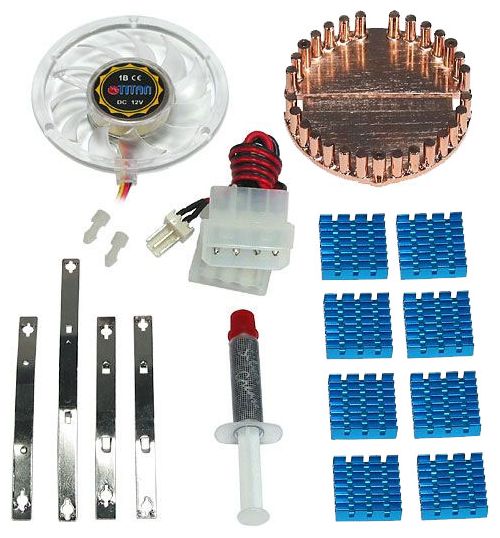 Кулеры и системы охлаждения - Titan TTC-CUV2AB/LD2(DIY)
