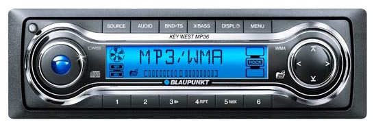 Автомагнитолы - Blaupunkt Key West MP36