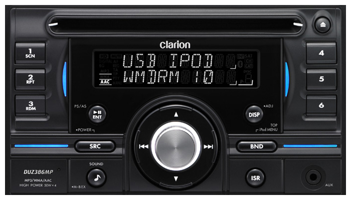 Автомагнитолы - Clarion DUZ386MP