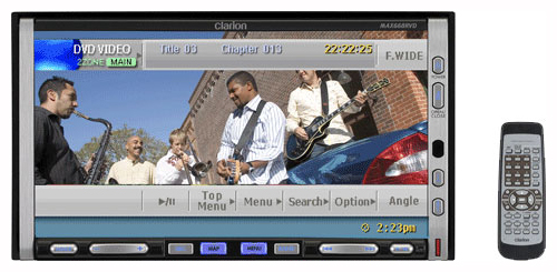 Автомагнитолы - Clarion MAX668RVD