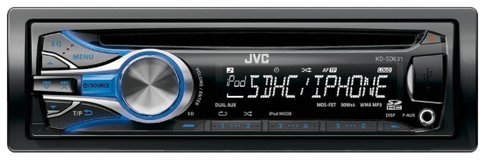 Автомагнитолы - JVC KD-R727BTEE