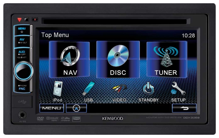 Автомагнитолы - KENWOOD DDX-3058