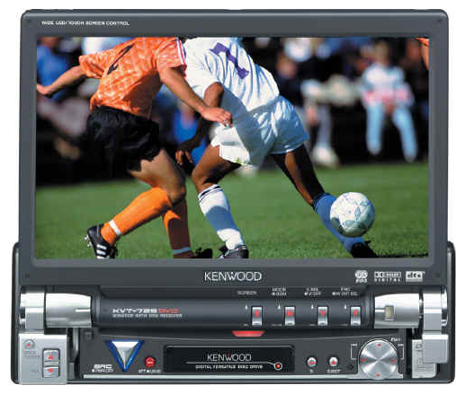 Автомагнитолы - KENWOOD KVT-725DVD