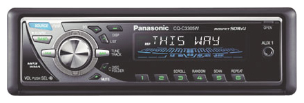 Автомагнитолы - Panasonic CQ-C3305W