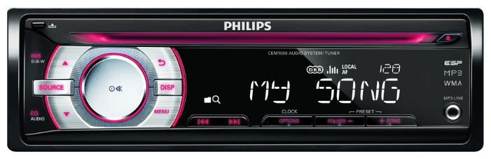 Автомагнитолы - Philips CEM1000