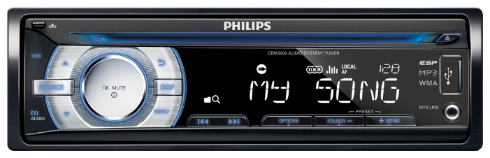 Автомагнитолы - Philips CEM2000