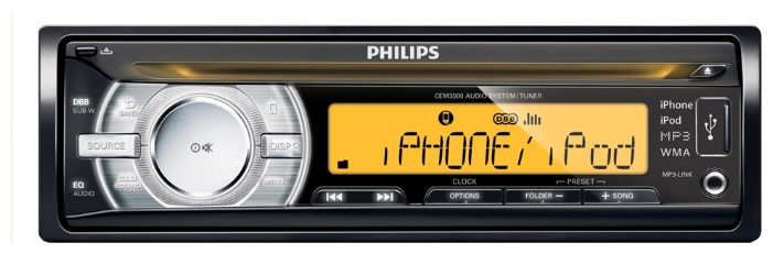 Автомагнитолы - Philips CEM3000