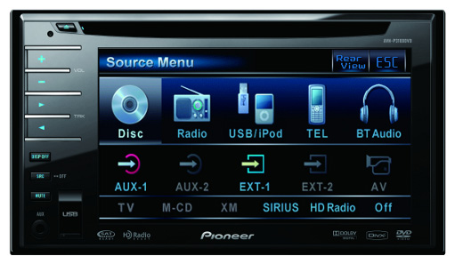 Автомагнитолы - Pioneer AVH-P3100DVD