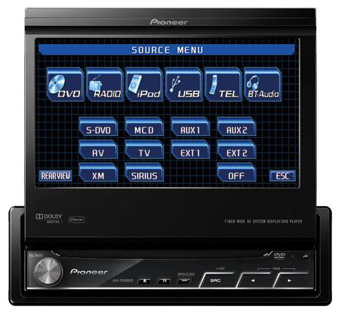 Автомагнитолы - Pioneer AVH-P5100DVD