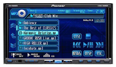 Автомагнитолы - Pioneer AVH-P6850DVD