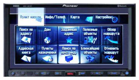 Автомагнитолы - Pioneer AVIC-HD3BT