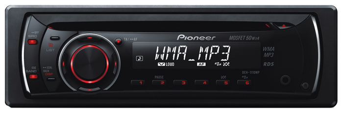 Автомагнитолы - Pioneer DEH-1110MP