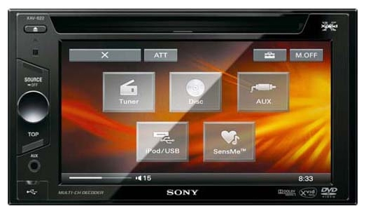 Автомагнитолы - Sony XAV-E622