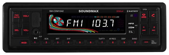 Автомагнитолы - SoundMAX SM-CDM1042 (2008)