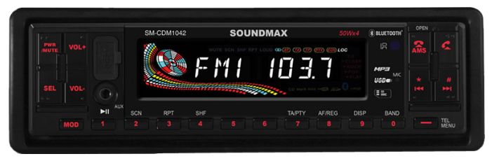 Автомагнитолы - SoundMAX SM-CDM1042 (2010)