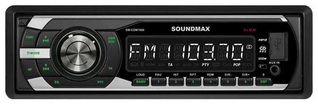 Автомагнитолы - SoundMAX SM-CDM1066