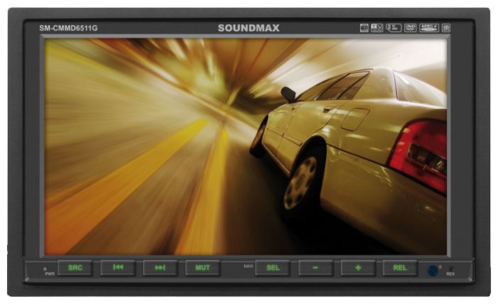 Автомагнитолы - SoundMAX SM-CMMD6511G