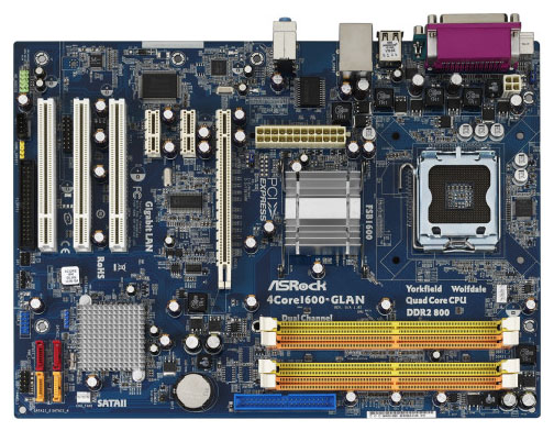 Материнские платы - ASRock 4Core1600-GLAN