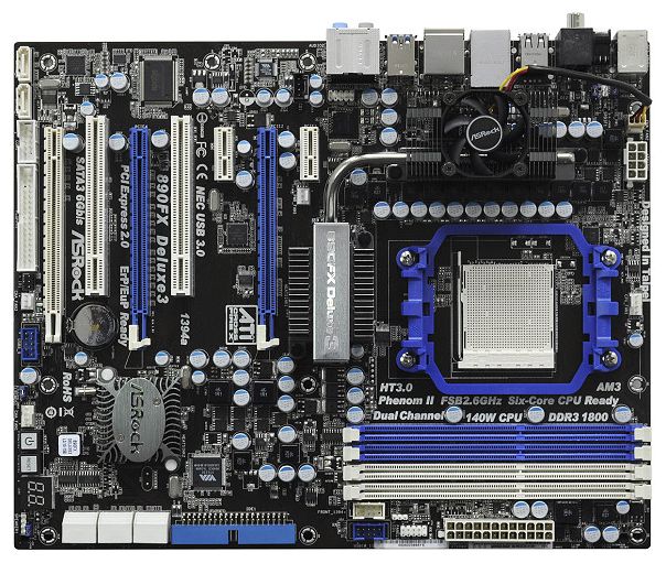Материнские платы - ASRock 890FX Deluxe3