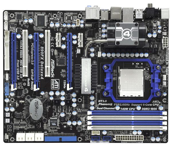 Материнские платы - ASRock 890FX Deluxe4