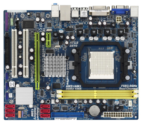 Материнские платы - ASRock A780GM-LE/128M