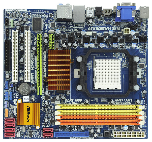 Материнские платы - ASRock A785GMH/128M