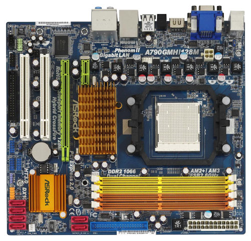 Материнские платы - ASRock A790GMH/128M